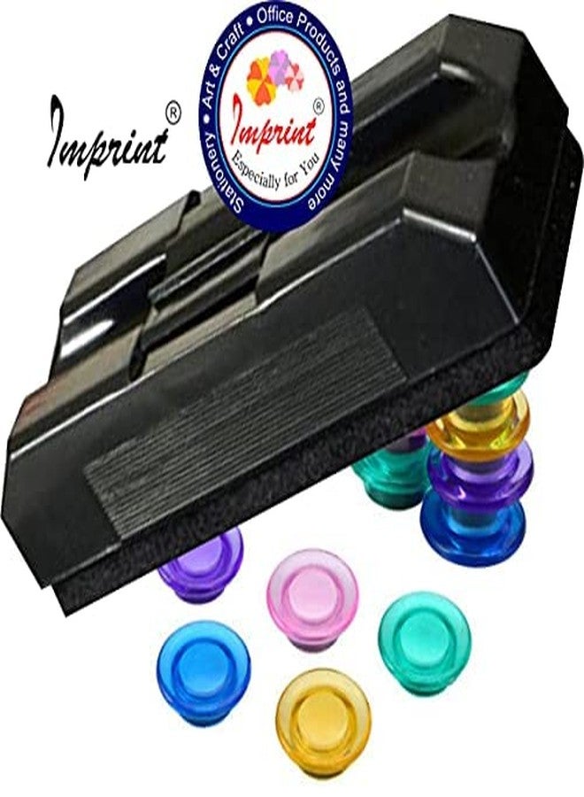 IMPRINT 1 Pc Strong Magnetic - White Board Duster and 10 Magnet Buttons for Magnetic White Boards,Fridge,Racks & Almirah - Image 4